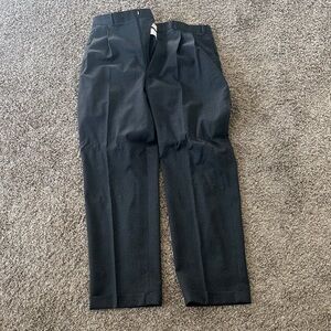 Ralph Lauren Charcoal Gray Wool-Blend Pants